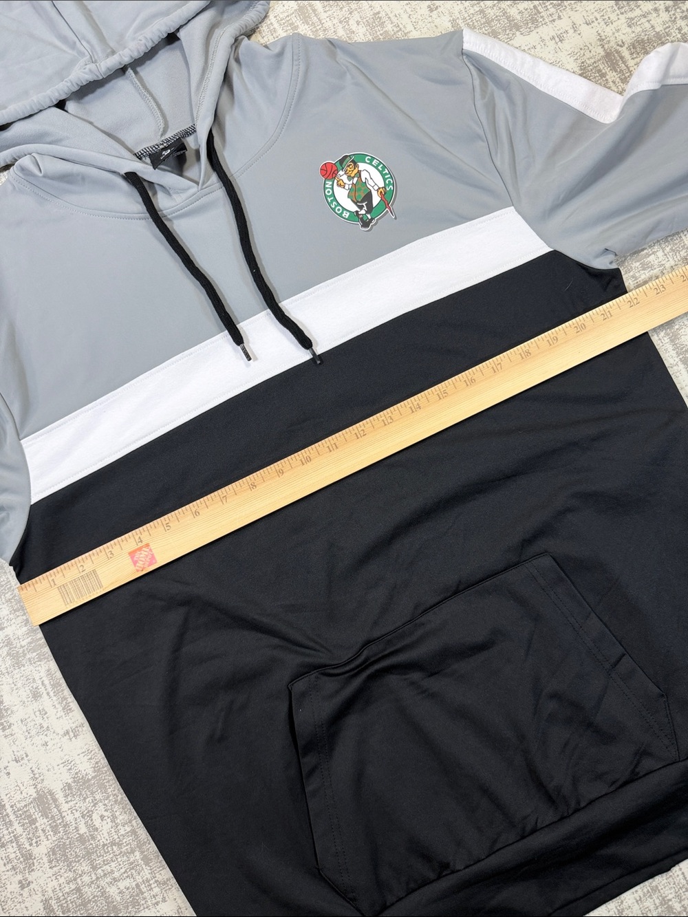 NBA Boston Celtics Pullover Performance Hoodie Size XL 29.5x22 - Picture 6 of 11
